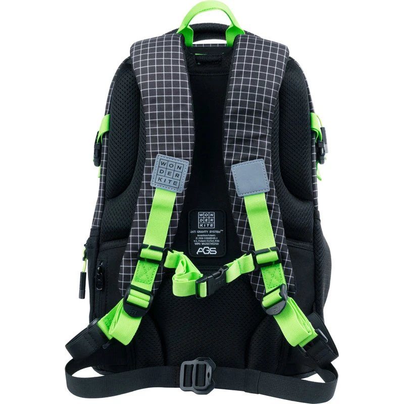 Набор Рюкзак+пенал+сумка для обуви WK 727 Checkered, SET_WK21-727M-2 3
