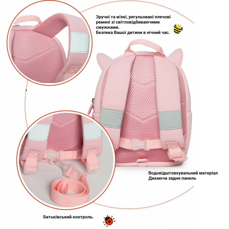 Рюкзак Supercute Єдиноріг-Рожевий, SF064-a 6