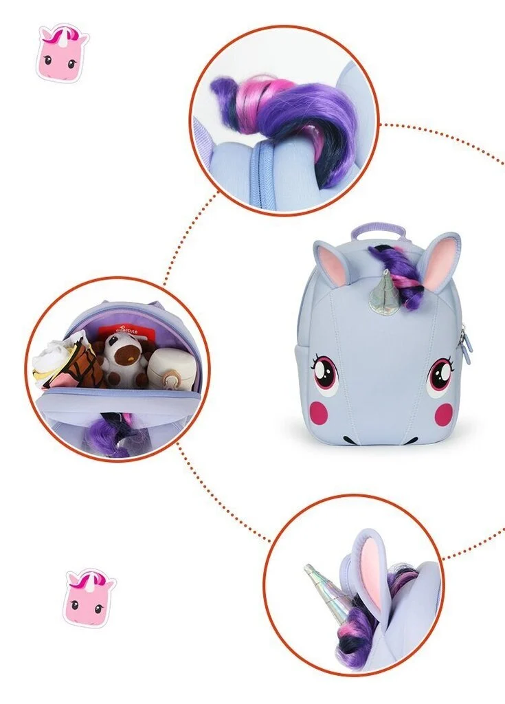 Рюкзак Supercute Единорог-Фиолетовый, SF064-d 4