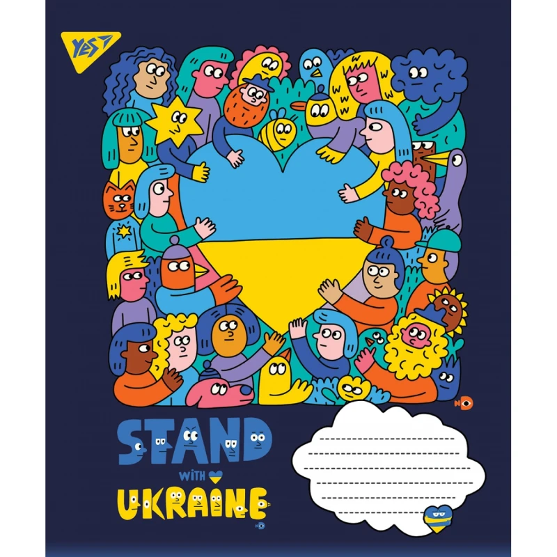 Зошит 96 лін. YES Ukraine, 766251 1