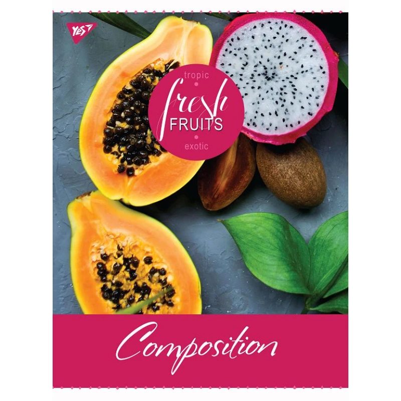 Зошит А4 48 кл. YES "Fresh fruits", 764839 1