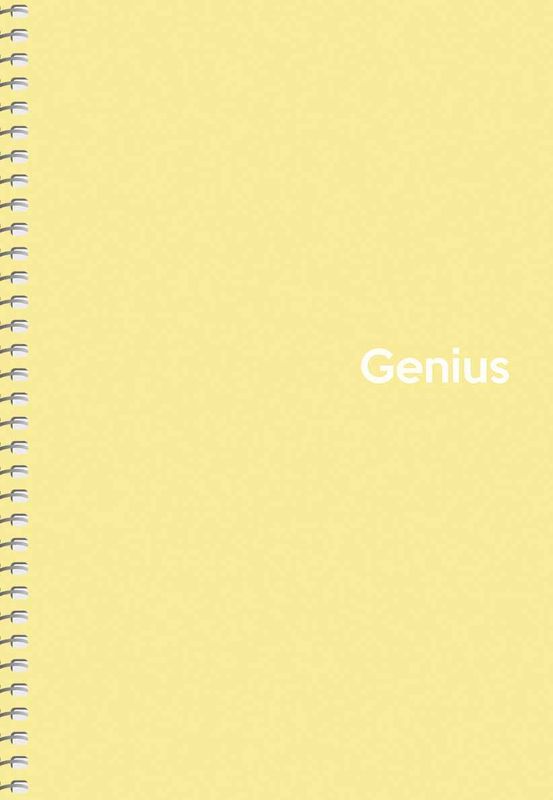 Тетрадь А5 80 л. "Genius" кл. пластик, (4603) 1