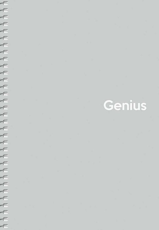 Тетрадь А5 80 л. "Genius" кл. пластик, (4603) 3