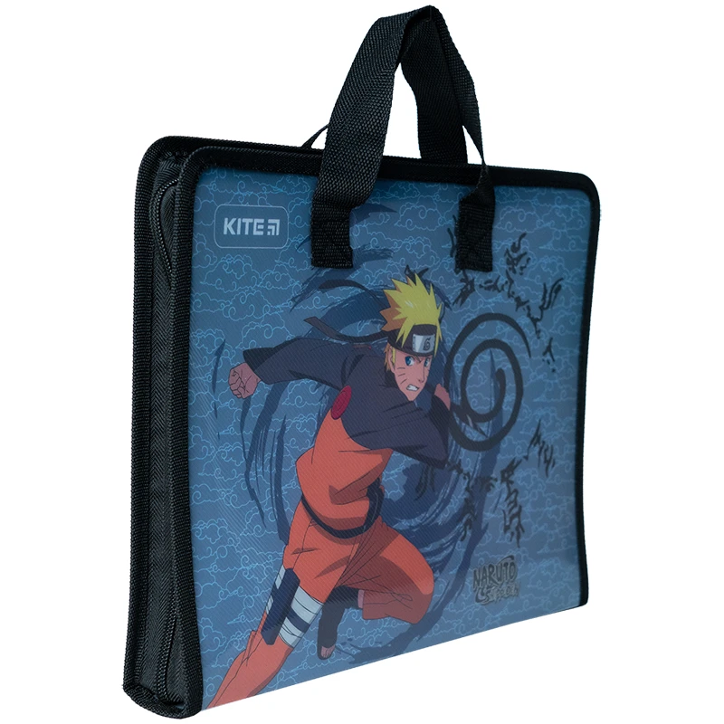 Папка-портфель на молнии, 1 отдел., A4, Naruto Shippuden, NR23-202 2