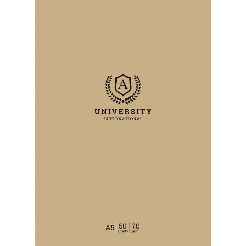 Блокнот А5 50 арк. "Student" кл., білий блок, склейка (6171)
