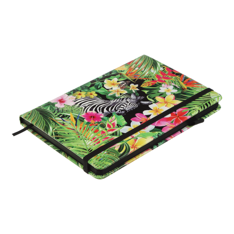 Блокнот деловой Exotic А5 96 л. чистый, черн. бумага, обл. искусственная кожа, черный, BM.295424-01 2