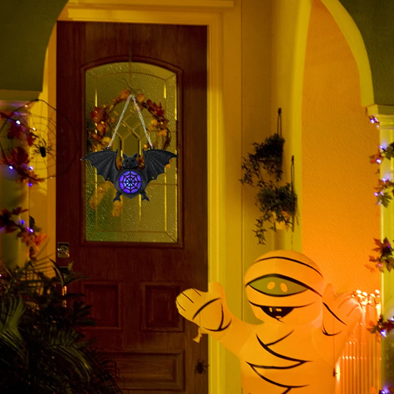 Декор підвісний Хеллоуїн "Летюча миша" 3D 17*9 см LED, IDEA12-HOL31 11