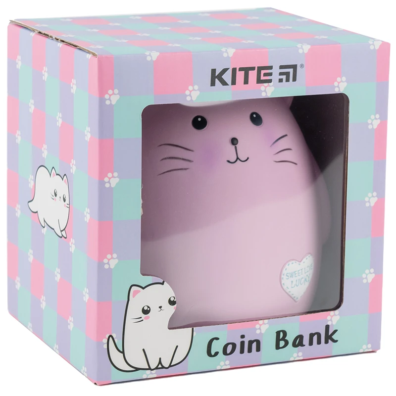 Скарбничка Pink cat Kite, K23-498-2 2