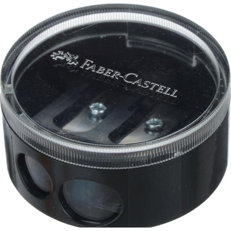 Чинка двойная цветная, 185418 Faber-Castell 2