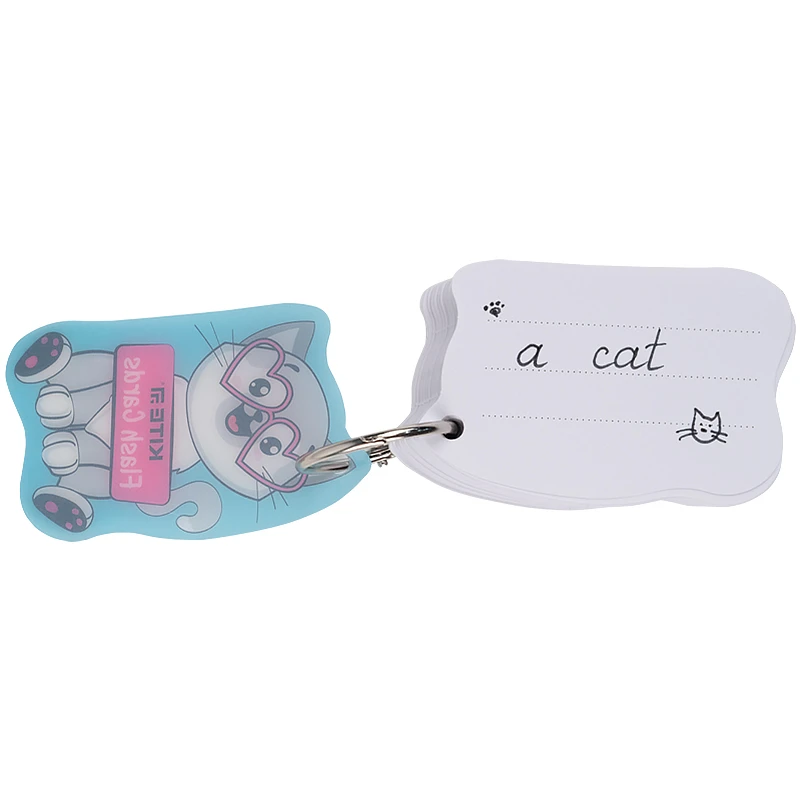 Карточки для записи иностранных слов, 80 л, Cat, K21-358-4, Kite 1