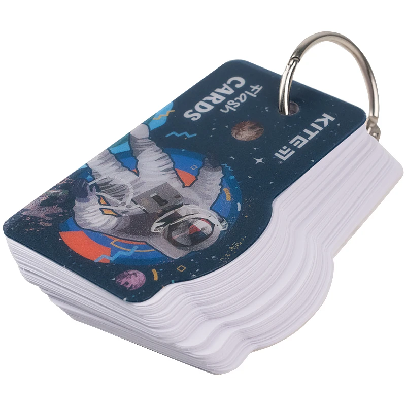 Карточки для записи иностранных слов, 80 л, Space, K21-358-1, Kite 2