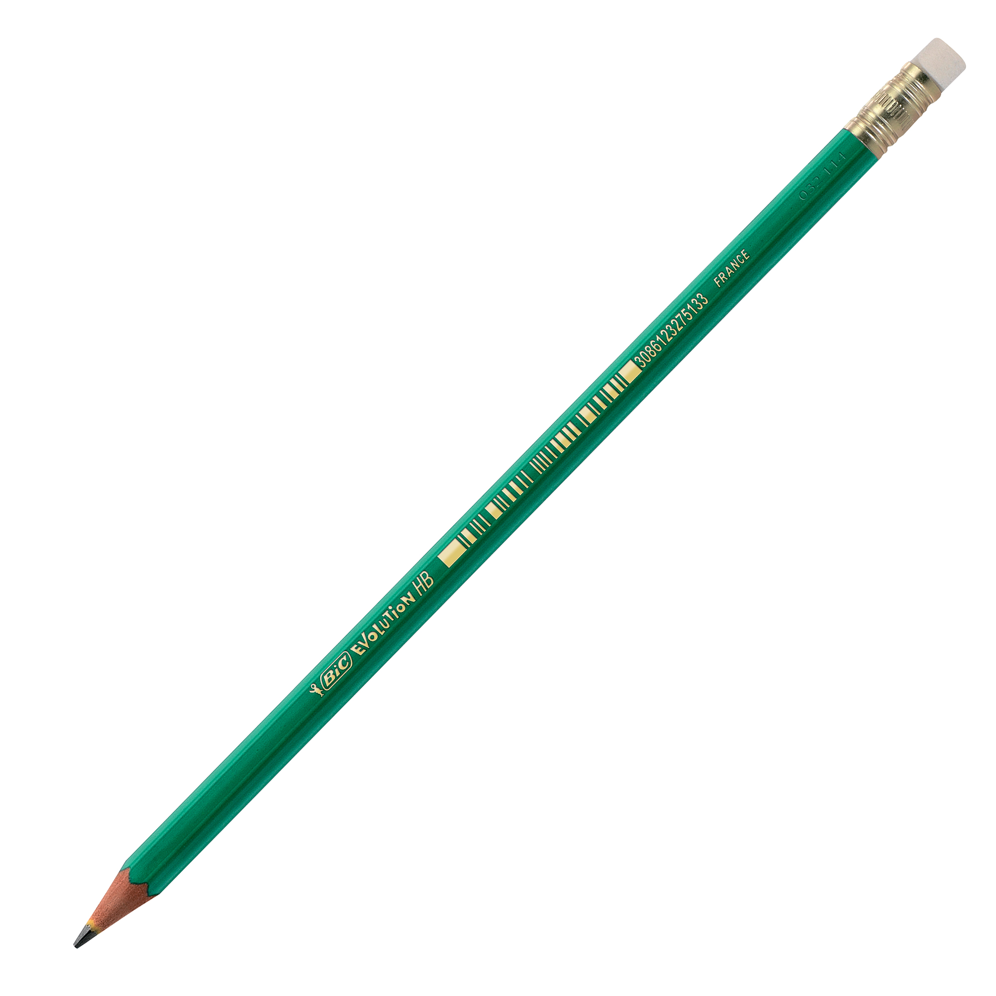 Олівець НВ, з гумкою, 655 Evolution, bc8803323 BIC