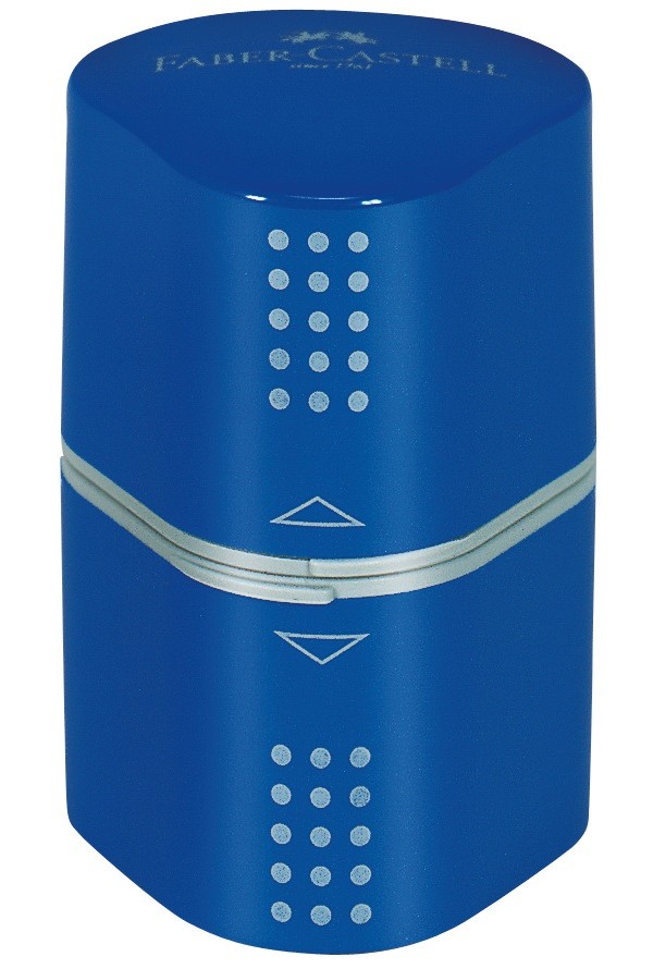Чинка GRIP2001 кольорова, 3 отвори, 183801 Faber-Castell 3