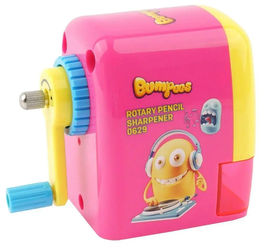 Чинка механічна Deli E0629 мiкс Bumpees прямокутна (70633) 2