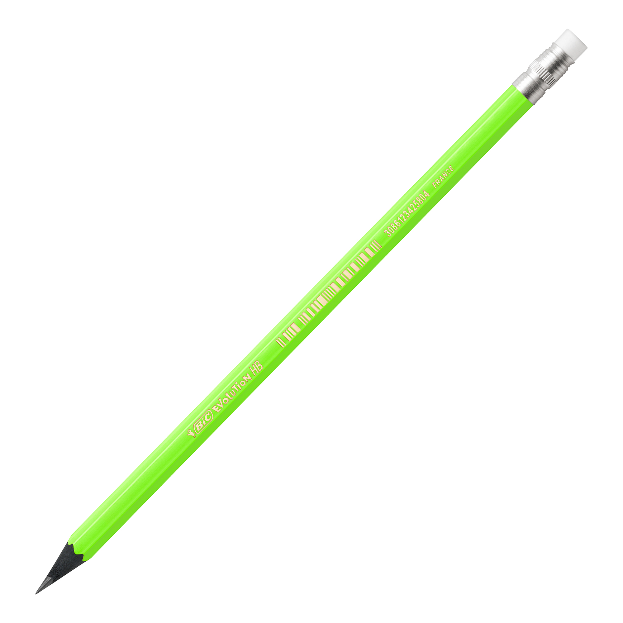 Олівець НВ, з гумкою, Evolution Fluo, bc942882 BIC *** 5
