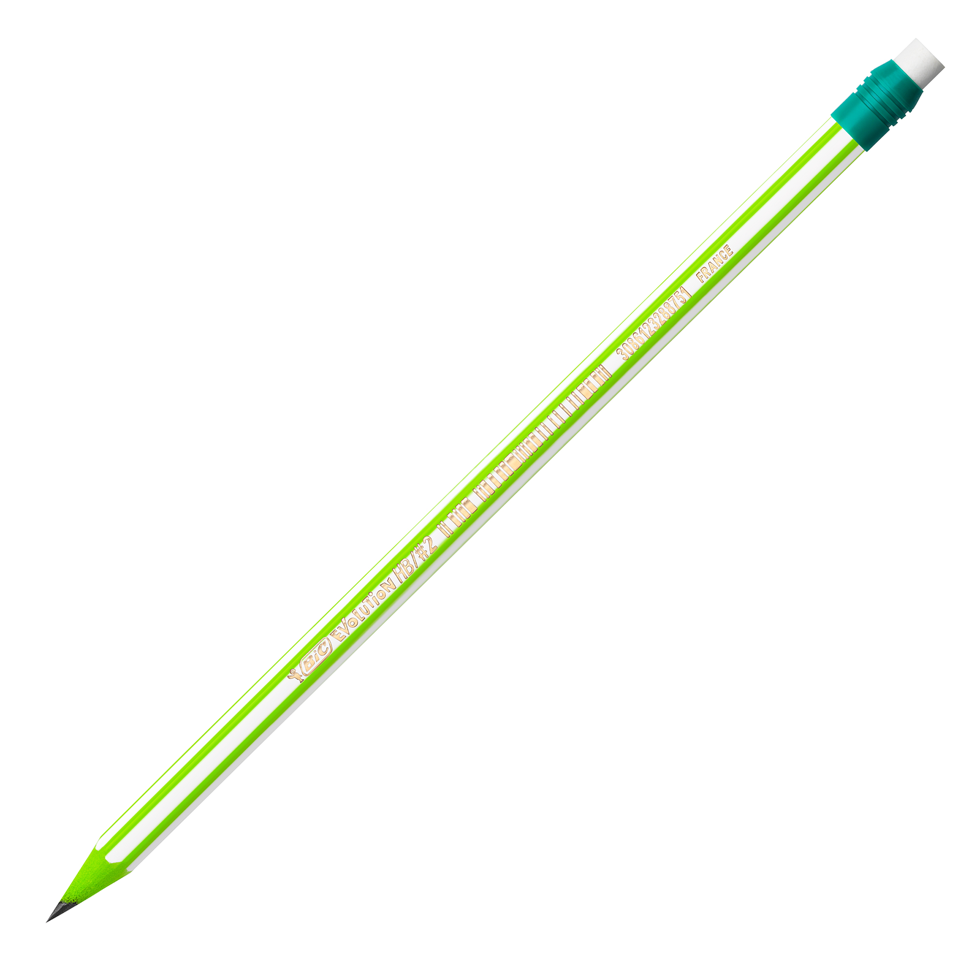 Карандаш НВ, с резинкой, 646 Evolution, bc8960342 BIC 7