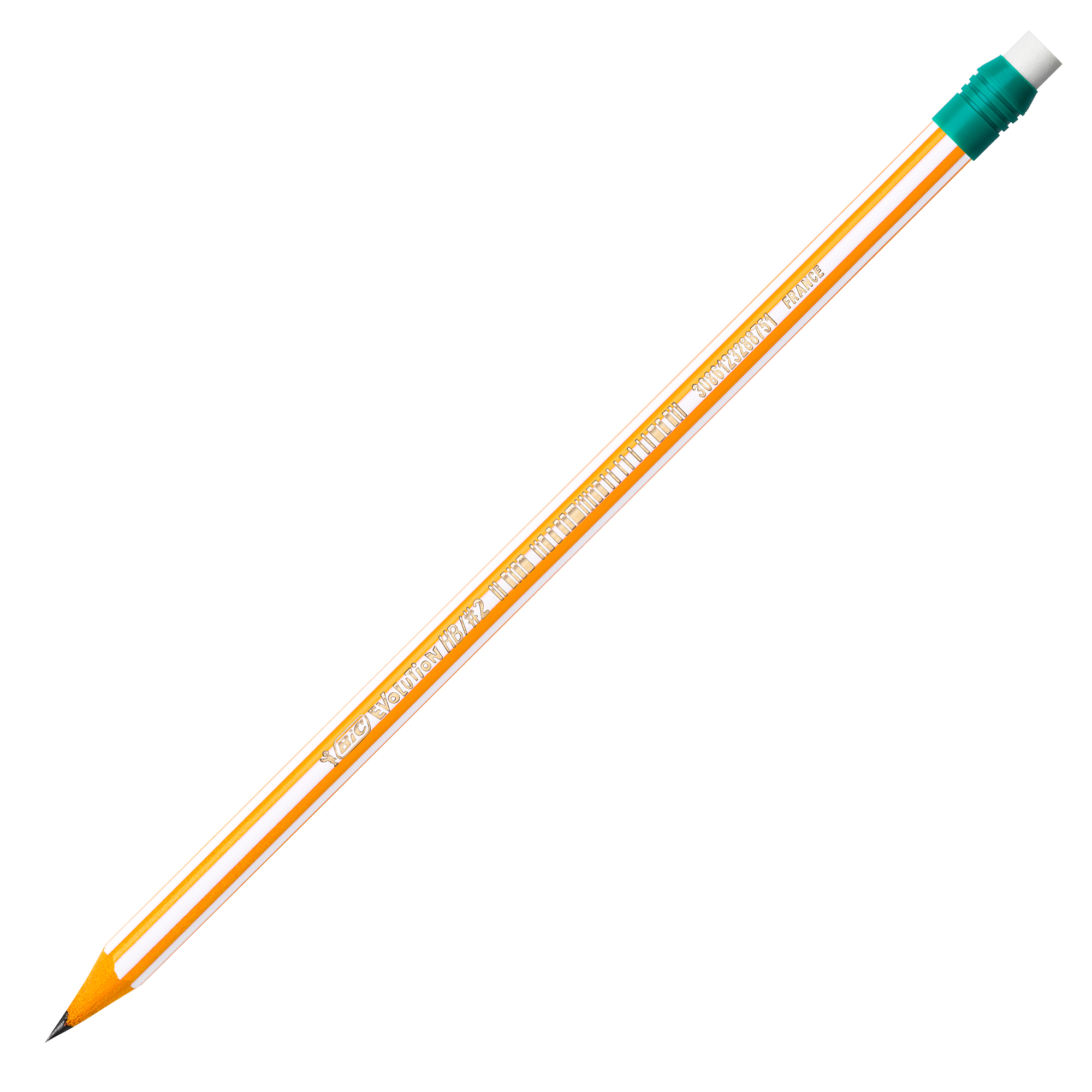 Карандаш НВ, с резинкой, 646 Evolution, bc8960342 BIC 9