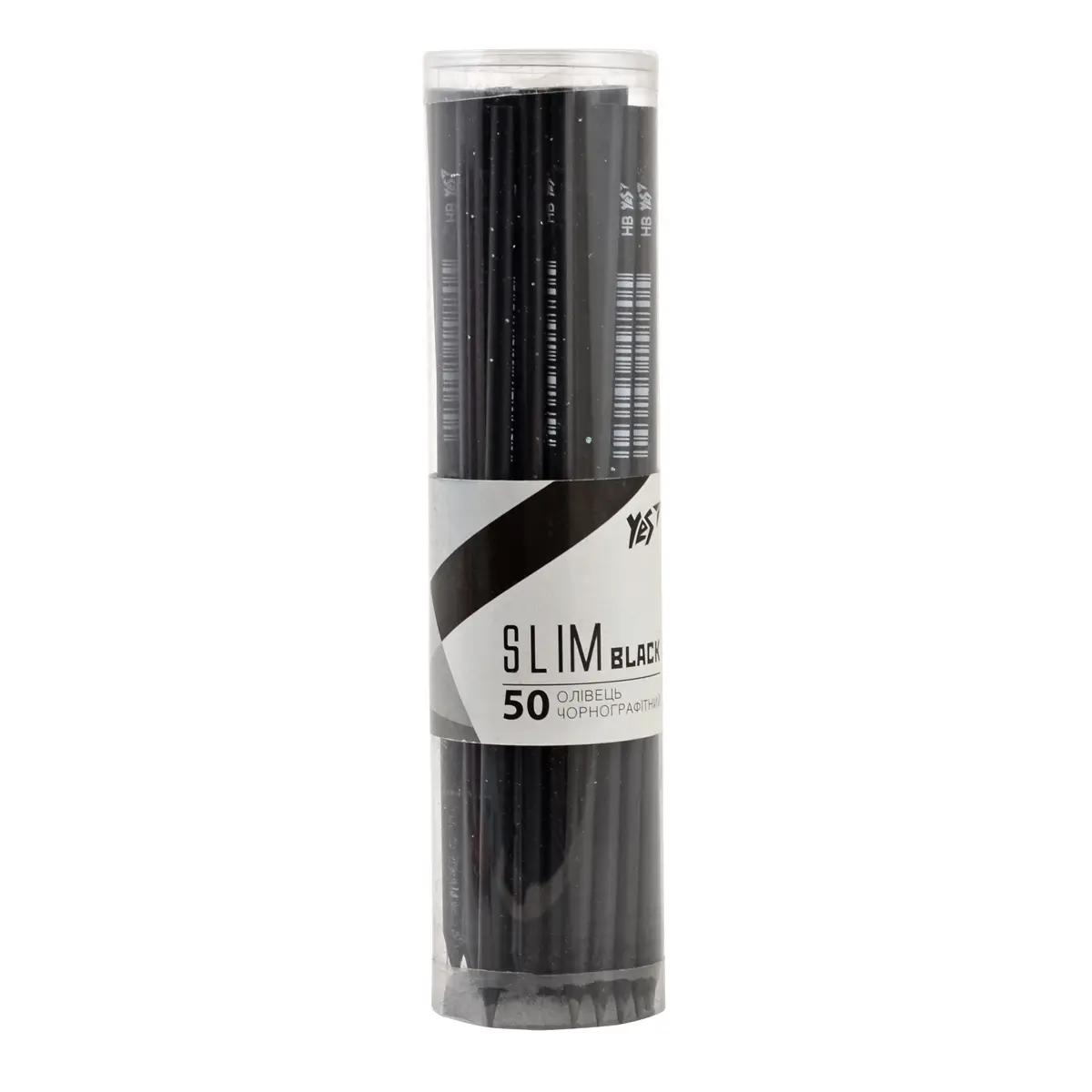 Олівець ч/гр круглий "Slim black", 280541 Yes 1