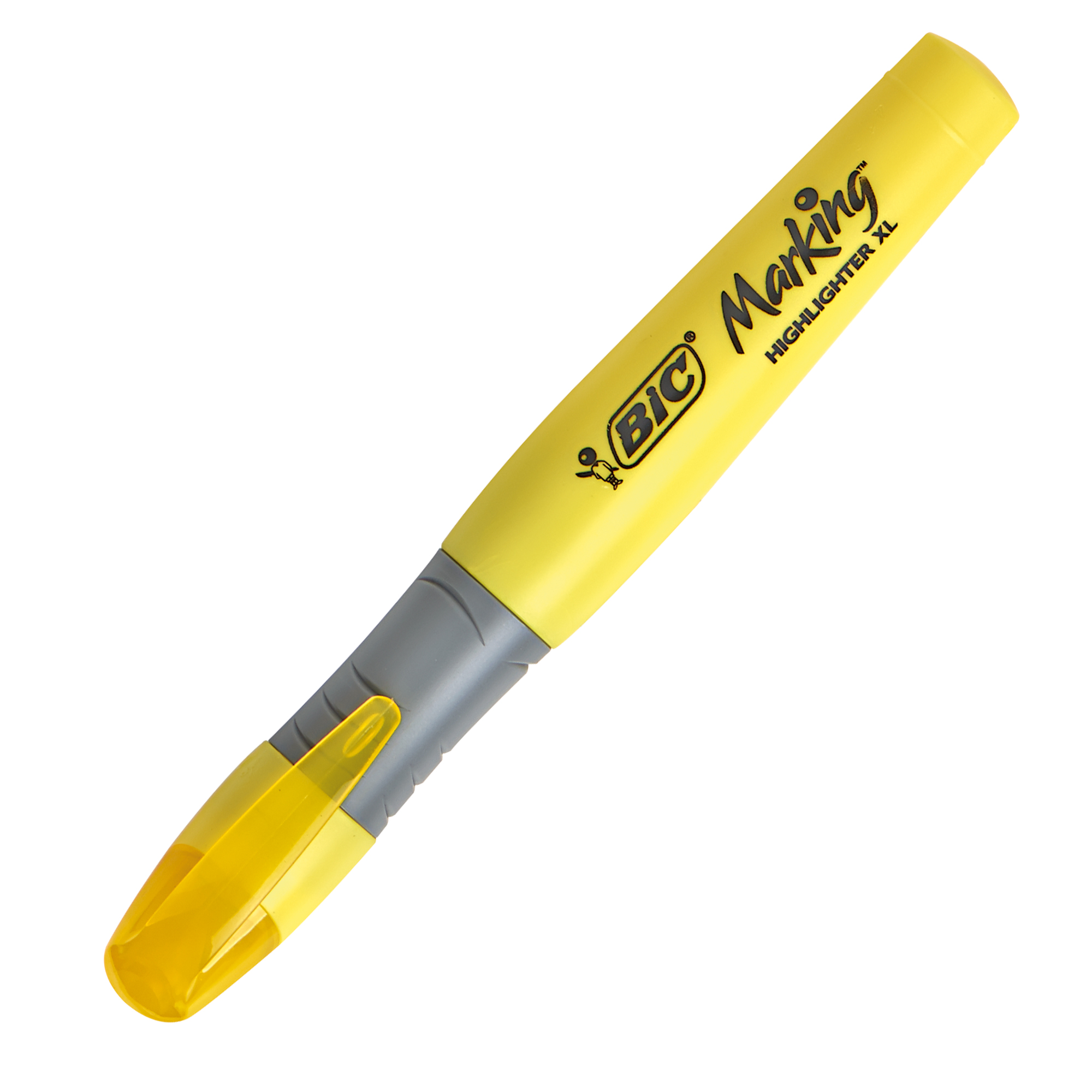 Маркер текстовий жовтий Брайт Лайнер BIC, 891396