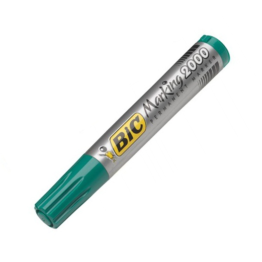 Маркер перманентный 2000, зеленый BIC, bc8209123 2
