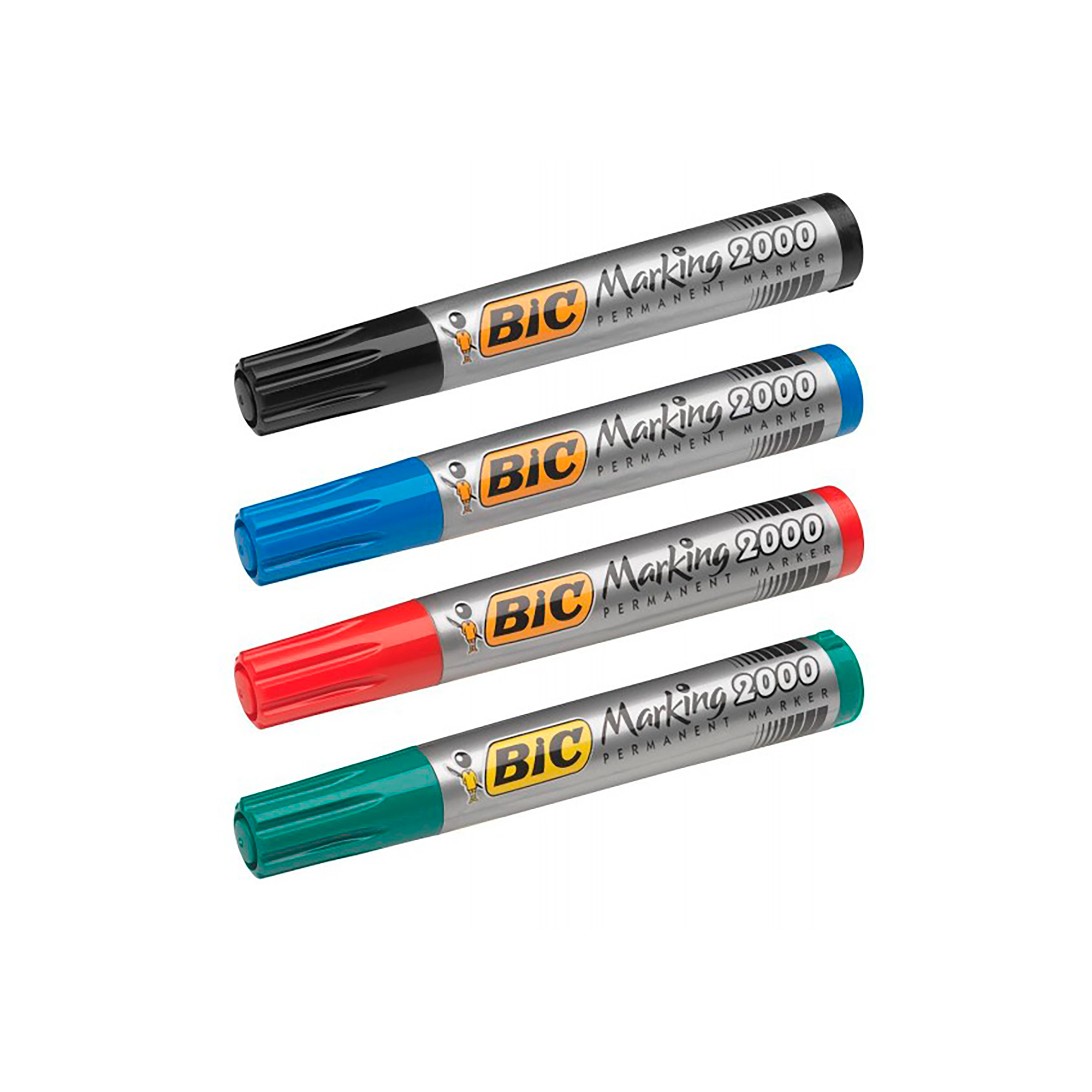 Набір маркерів перманентних 2000 4 кол. BIC, bc8209112
