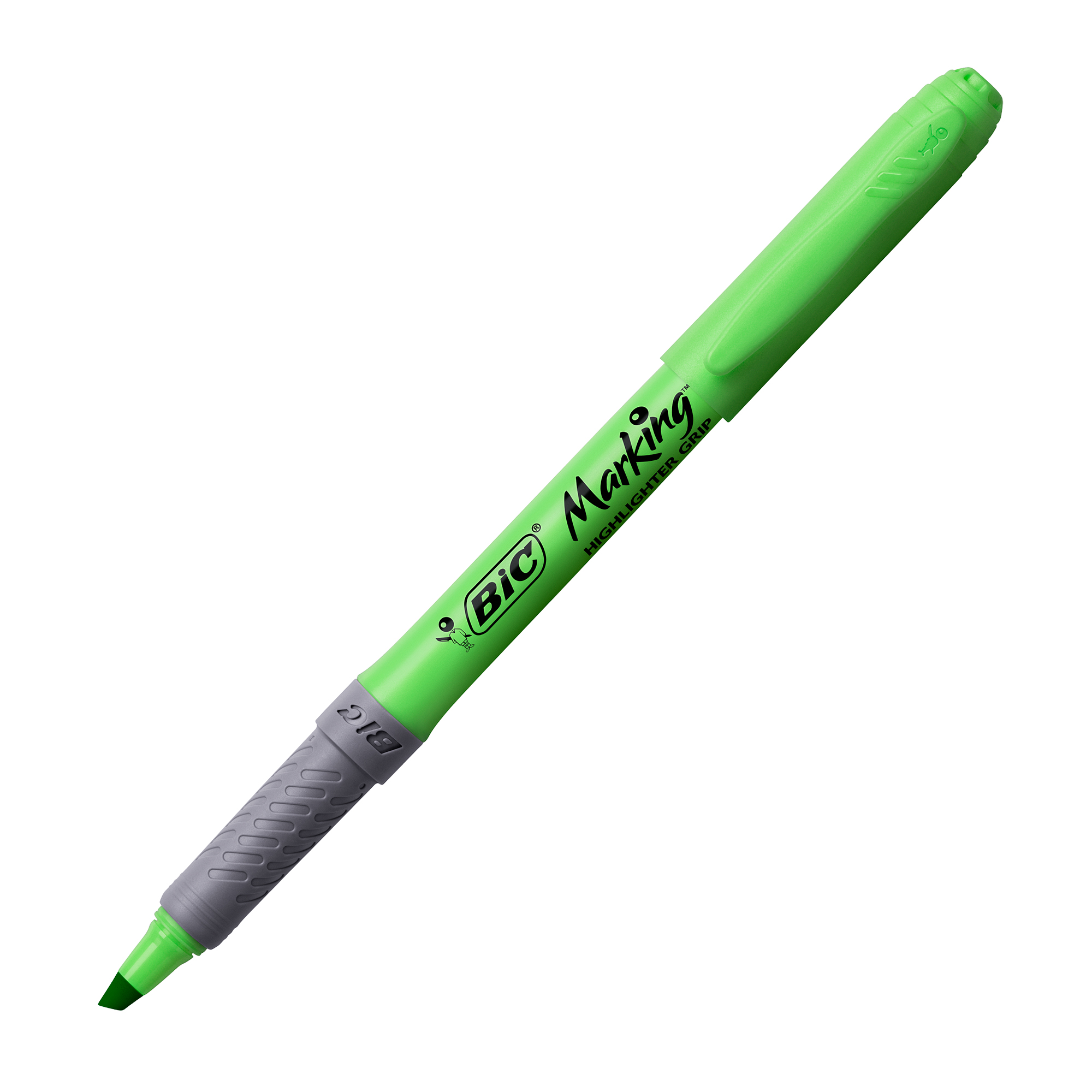 Текстовиділювач "Grip", зелений, bc811932, BIC 2