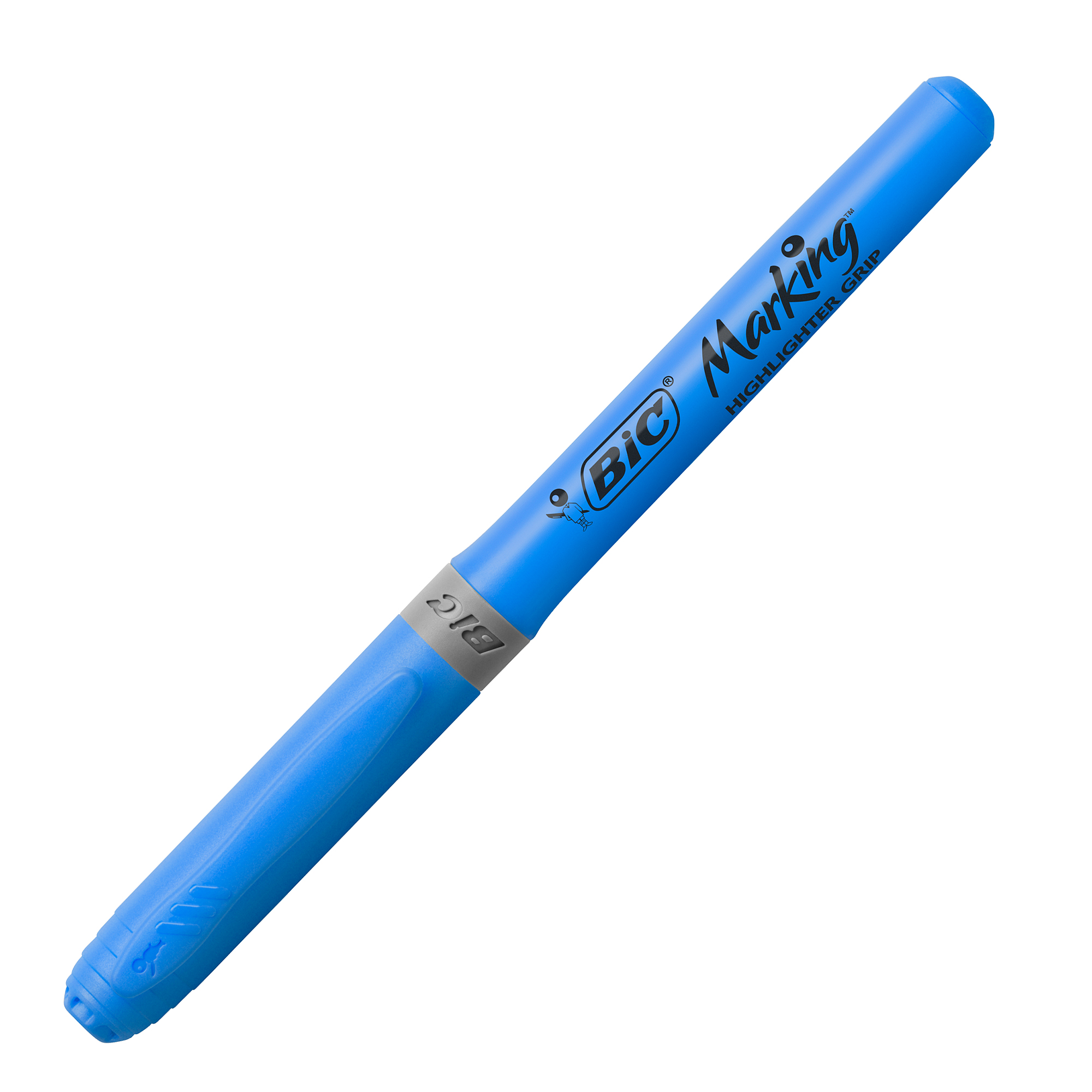 Текстовиділювач "Grip", синий, bc811931, BIC