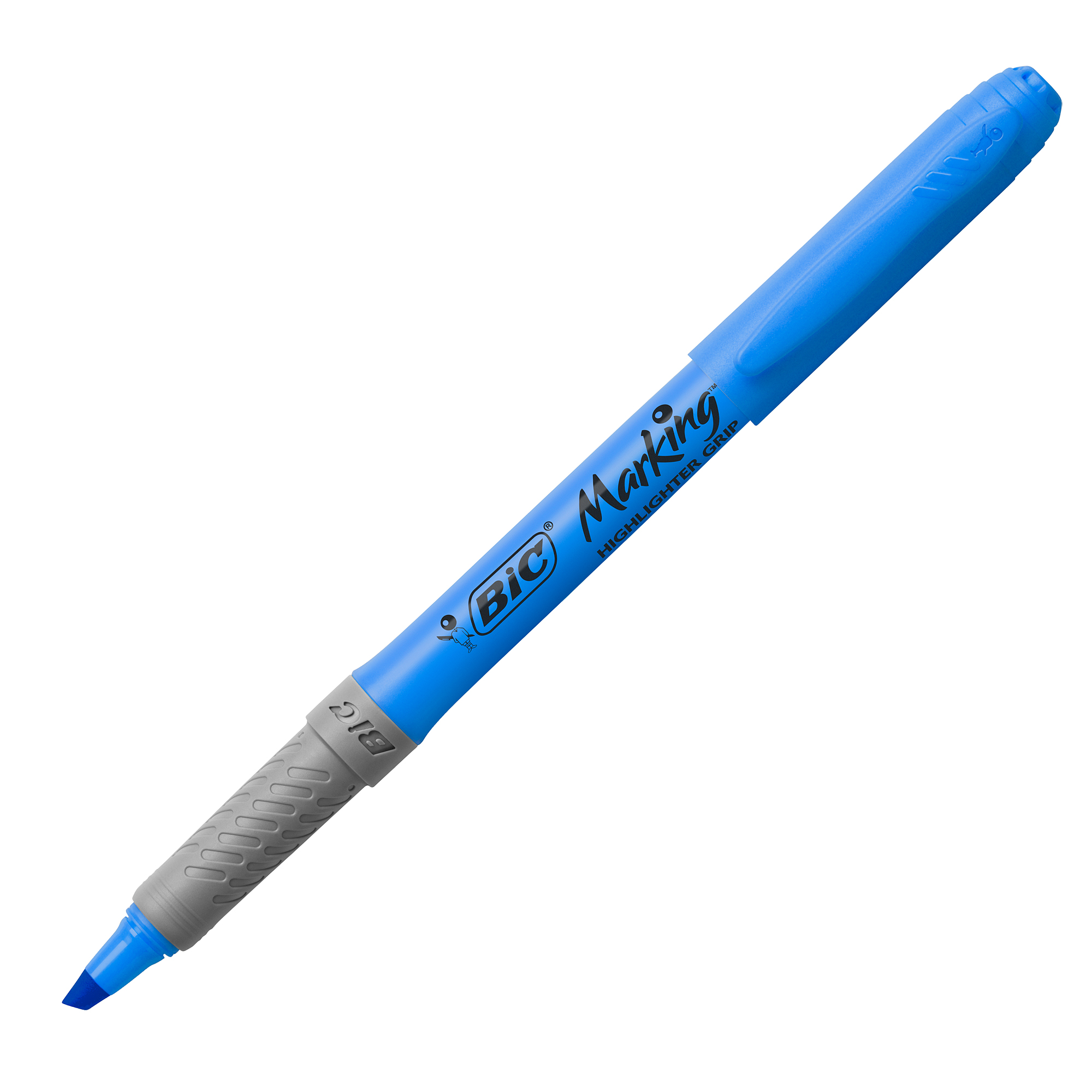 Текстовиділювач "Grip", синий, bc811931, BIC 1