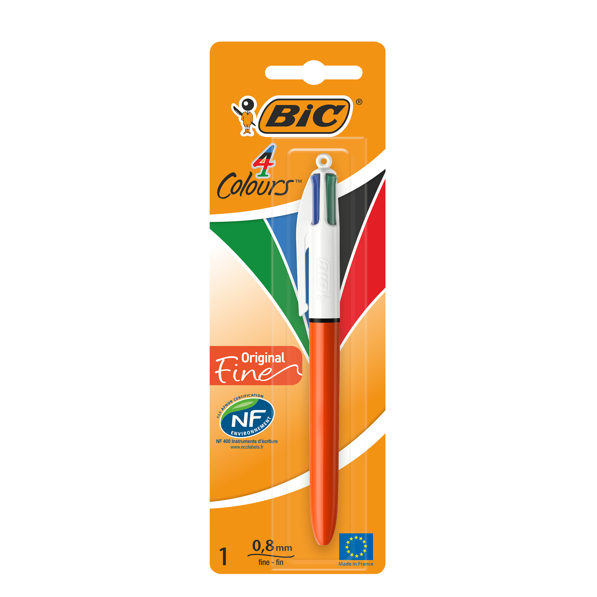 Ручка кулькова 4 Colours Original Fine, bc982867 BIC *** 1