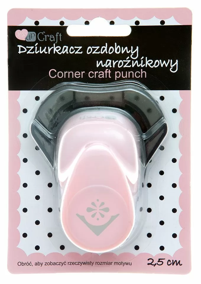 Угловой фигурный дырокол 2,5 см Фонтан 2, JCDZ-210-008 DpCraft