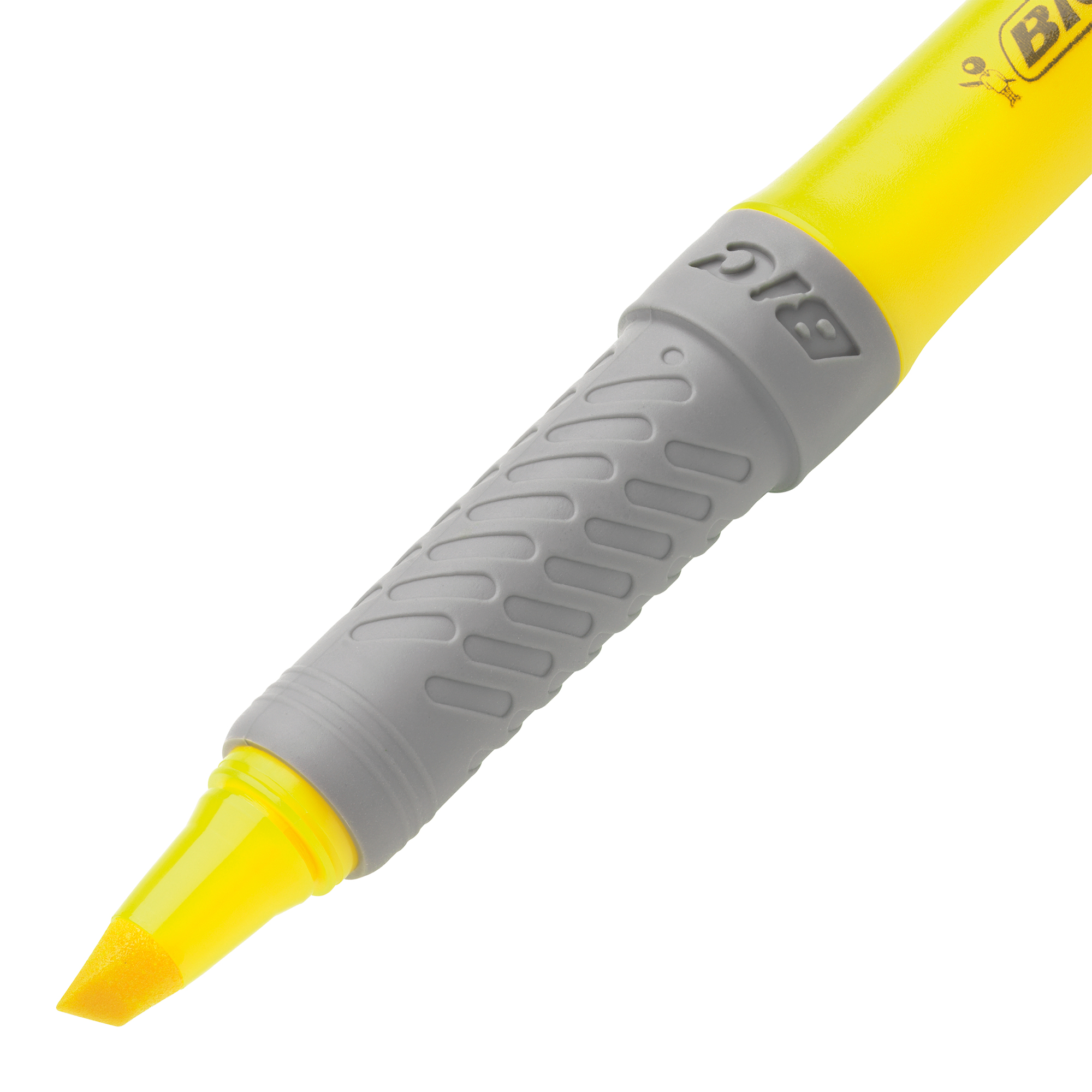 Текстовиділювач "Grip", жовтий, bc811935, BIC 3