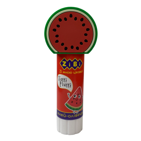 Клей-карандаш на PVA-основе,  TUTTI-FRUTTI, 15 г,  ZB.6301 3