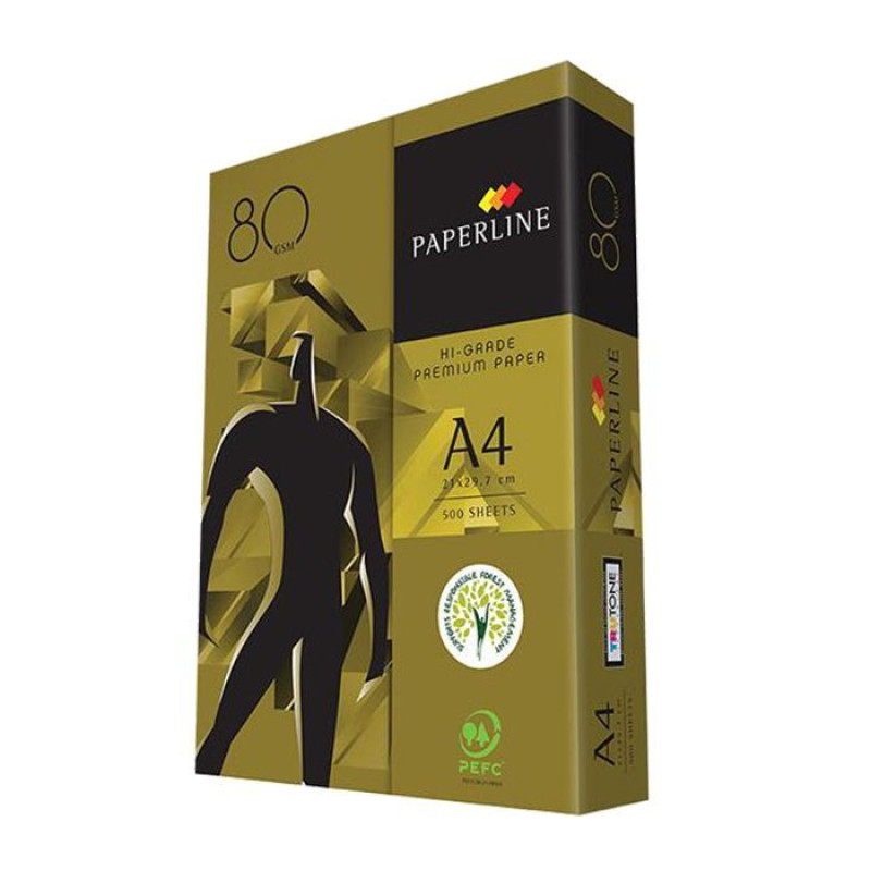 Бумага А4/80 500 л. Paperline HI-GRADE  (APP Индонезия)