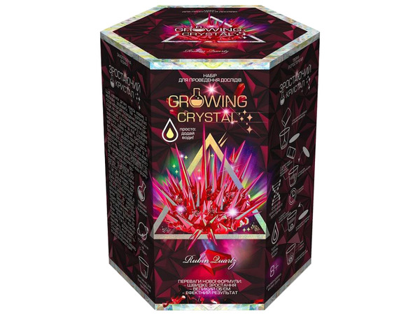 Набір для проведення дослідів "Growing Crystal", укр. GRK-01-01U,02U,03U..08U 4