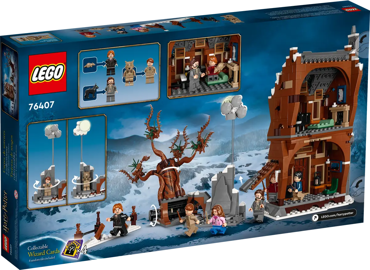 Конструктор Lego Harry Potter "Воющая хижина и Гремучая ива", 76407 1