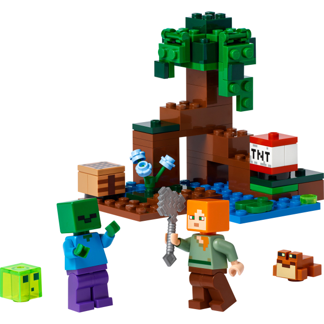 Конструктор Lego Minecraft "Пригоди на болоті", 21240 1