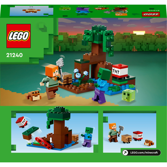 Конструктор Lego Minecraft "Пригоди на болоті", 21240 2