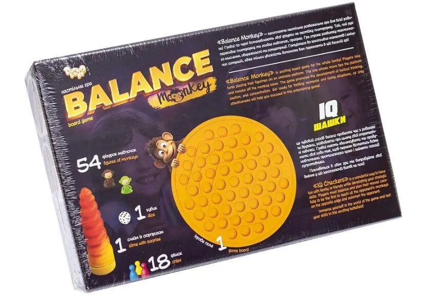 Розвиваюча настільна гра "Balance Monkey" MAXI 1
