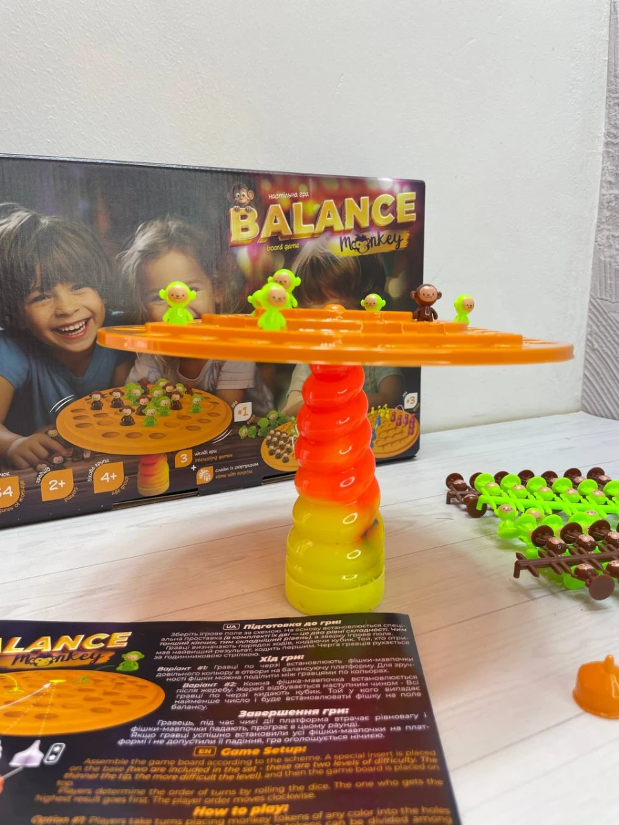 Розвиваюча настільна гра "Balance Monkey" MAXI 4