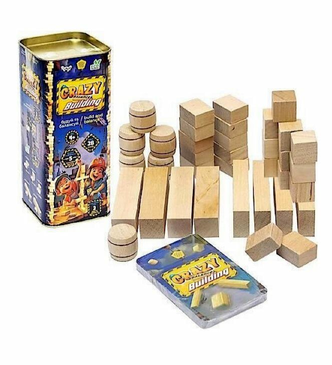Развивающая настольная игра "Crazy Balance Building", CBB-01 1
