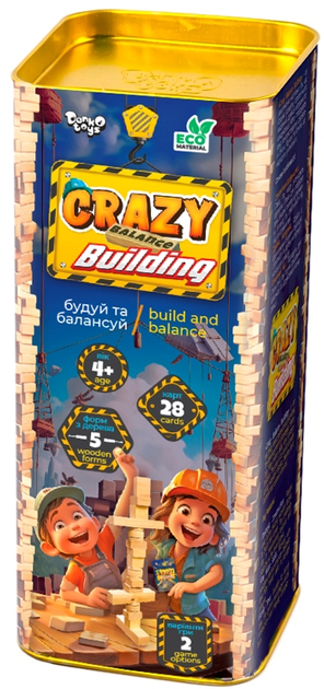 Развивающая настольная игра "Crazy Balance Building", CBB-01