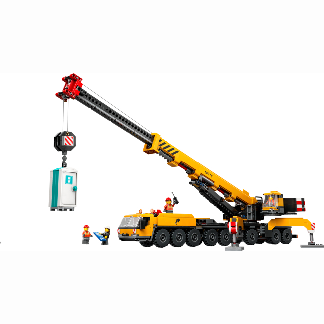 Конструктор Lego "Желтый передвижной строительный кран", 60409 2