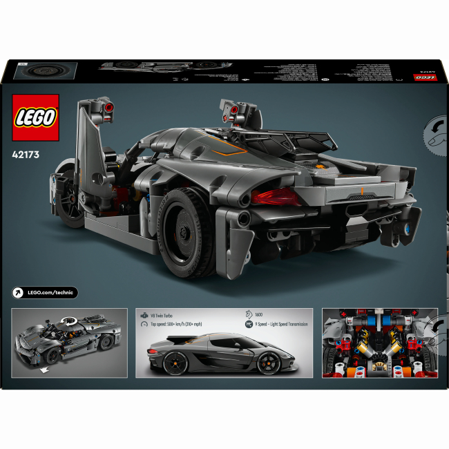 Конструктор Lego Technic "Koenigsegg Jesko Absolut", 42173 2