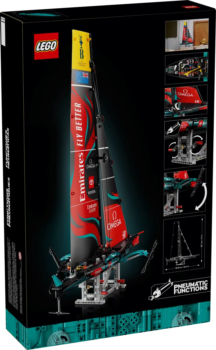 Конструктор Lego Technic "Яхта Emirates Team New Zealand AC75", 42174