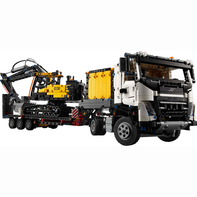 Конструктор Lego Technic "Грузовик Volvo FMX и Электрический экскаватор EC230", 42175 2