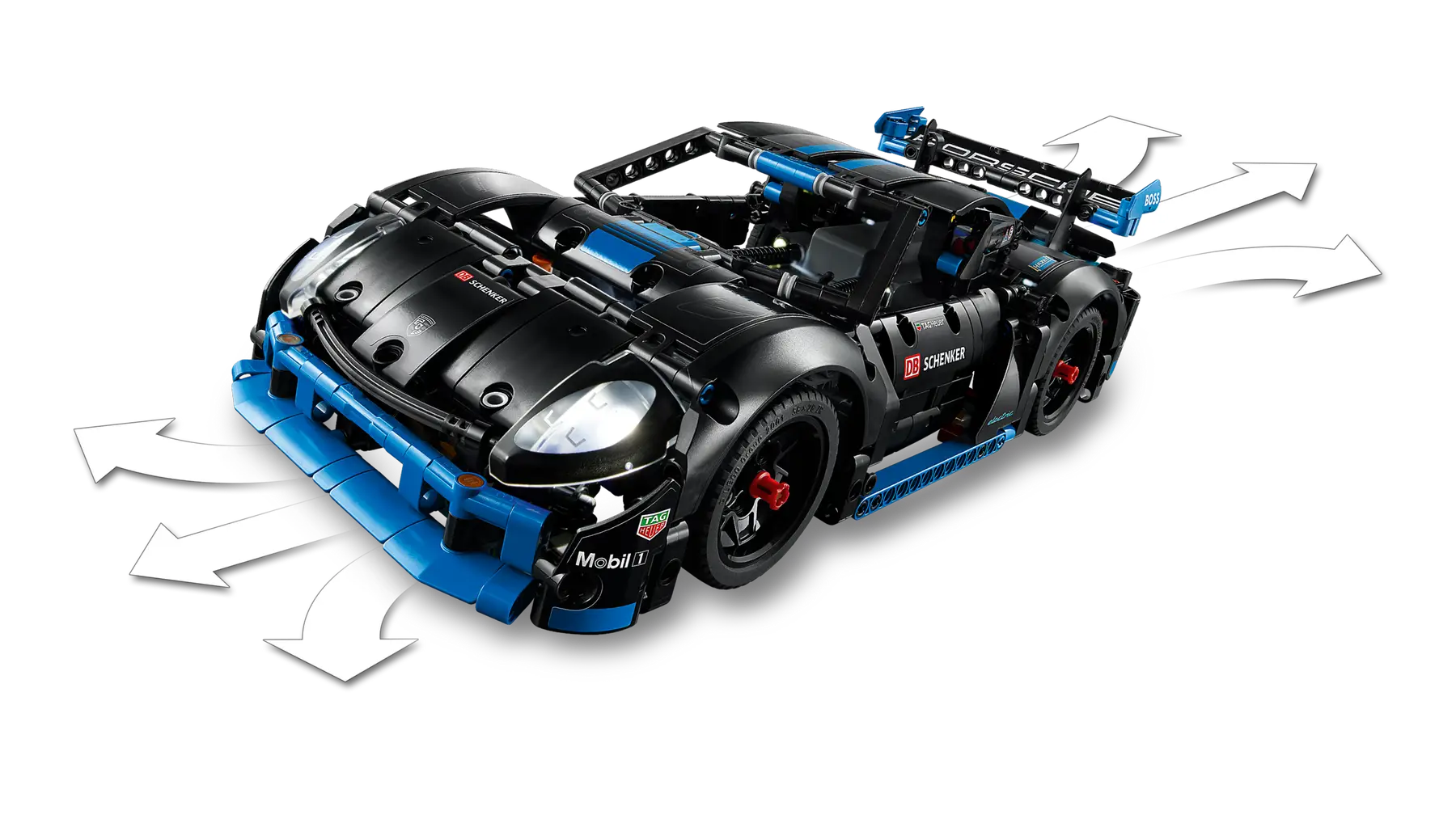 Конструктор Lego Technic "Автомобіль для перегонів Porsche GT4 e-Performance", 42176 7