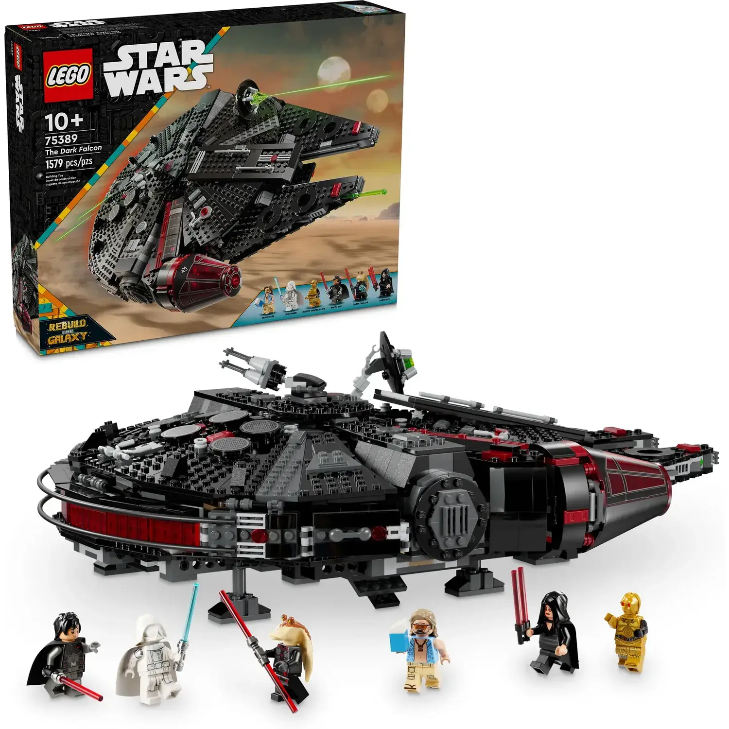Конструктор Lego Star Wars "Тёмный сокол" 75389 1