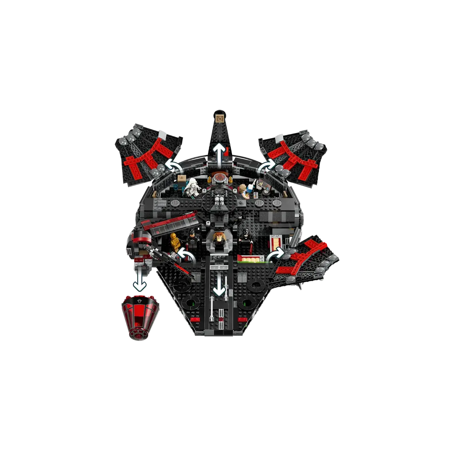 Конструктор Lego Star Wars "Тёмный сокол" 75389 4