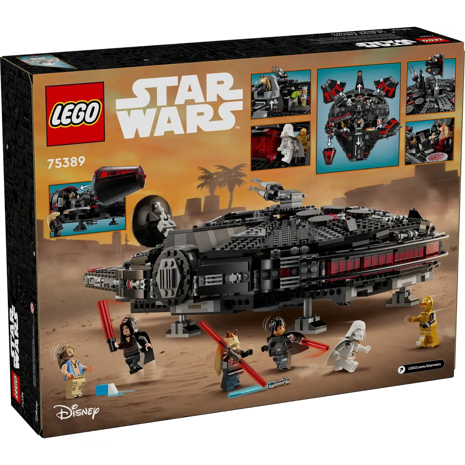 Конструктор Lego Star Wars "Тёмный сокол" 75389 2