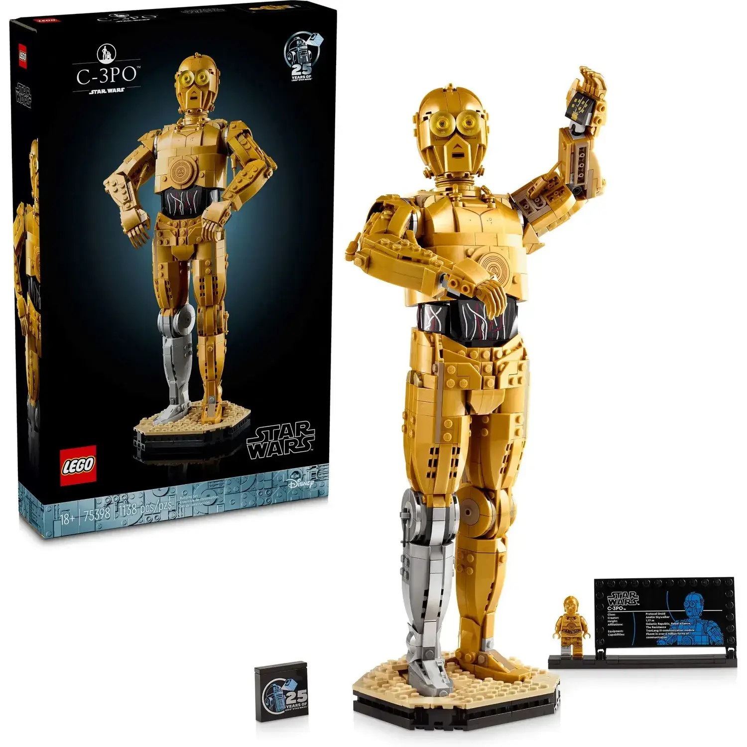 Конструктор Lego Star Wars "C-3PO", 75398 1